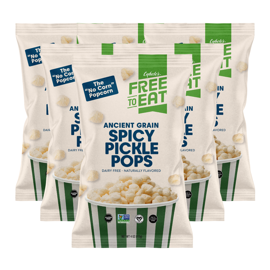 6 bags of Ancient Grain Spicy Pickle Pops